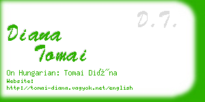 diana tomai business card